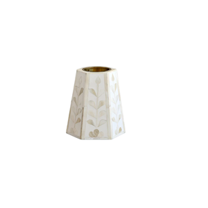 Portavelas y candelabro de madera indio para decoración del hogar candelabros festivos de hueso de Navidad Bakhoor y Mubkhar - Product Image 4