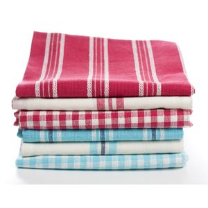 Fabricant leader de serviettes de cuisine en toile de coton à carreaux teintes en fil, de bonne qualité, à séchage rapide, au prix d'usine - Product Image 4