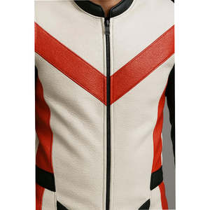 Trajes de Motociclismo de Cuero Unisex, Tipo Mono de 2 Piezas, Manga Larga, 500g, Transpirables, Resistentes al Viento, de Secado Rápido, Personalizables - Product Image 5
