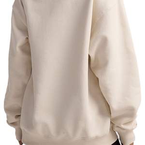 Vêtements pour femmes Hoodies et sweatshirts en prix de gros 100% coton polaire avec logo brodé pull sweat - Product Image 5