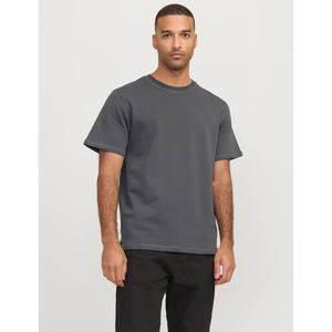 Camiseta Extra Grande para Hombre, 100% Algodón, Gruesa, con Logotipo Personalizado, Lavada al Ácido, Estilo Vintage, Talla Grande, Ropa Urbana de Alta Calidad - Product Image 6