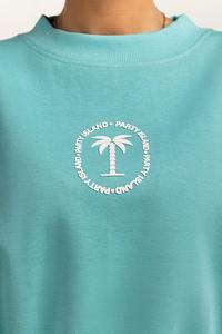 Sudadera de Cuello Alto Holgada para Mujer, Mezcla de Algodón y Felpa Francesa, de Alta Calidad, con Logotipo Personalizado al por Mayor - Product Image 5