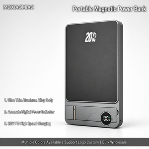<span class=keywords><strong>Batterie</strong></span> magnétique légère 3-en-1 en métal 117g 5000mAh Tendance 2026 - Product Image 1