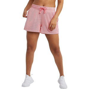 Pantalones cortos de playa de verano de algodón suave para mujer, cintura alta, informales, cómodos, elásticos, para gimnasio, Yoga, salón, uso diario, deportivo teñido liso - Product Image 1