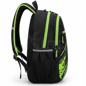Sac à dos de football pour entraînement, graphismes personnalisés, compartiment à chaussures, poches latérales de rangement, compartiment principal spacieux, nylon, 50-70L - Product Image 3
