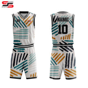 Sublimación Impreso Transpirable Baloncesto Uniforme Diseño personalizado Sublimado Imprimir Baloncesto Desgaste Jersey Uniformes - Product Image 1