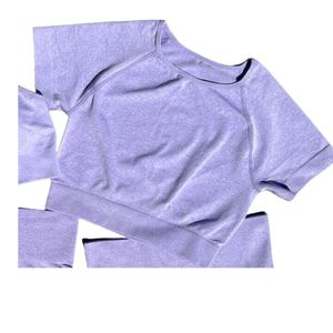 Collection Printemps 2026 – Ensemble 2 Pièces Short de Yoga et Course Respirant pour Femme, Taille Mi-Haute, Bretelles Ajustables, Fermeture à Cordon - Product Image 3