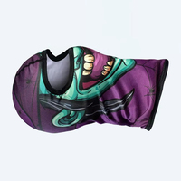 Balaclava de karting unisexe avec logo personnalisé imprimé, nouveau couvre-tête et cou, produit très vendu en karting