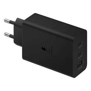 Cargador TRIO 65W Multifunción USB Tipo-C y Tipo-A EP T6530NBEGEU Negro 65W - Product Image 1