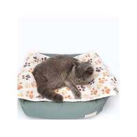 Serviette de bain pour animaux de compagnie en polaire corail épaisse, multi-tailles, multi-couleurs, antistatique, lavable, couverture pour le repos et le bain des chiens et chats d'intérieur