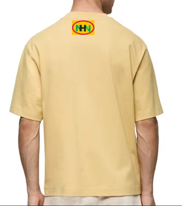 T-shirts vierges pour hommes 220 grammes, T-shirt pour hommes, taille double plus, polos pour hommes, T-shirt en coton lourd, T-shirt à manches courtes - Product Image 4