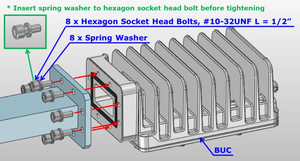 Njrc njt8105 5W Mini tiêu chuẩn C-band buc 5.85-6.425 GHz + 37 dBm IP67 62 dB thu RF và máy phát - Product Image 2