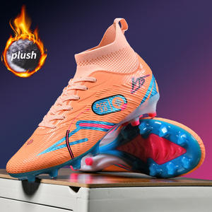 Zapatos de fútbol con tacos para terreno duro para hombre, botas de competición profesionales, calzado deportivo de entrenamiento ligero y transpirable - Product Image 3