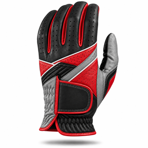 Gants de golf en cuir respirants de qualité supérieure pour activités sportives, compatibles écran tactile, prix de gros, en vente - Product Image 2