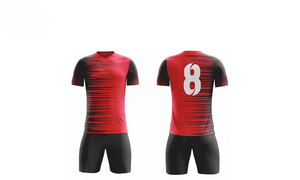 Kit de maillot de football Maillot de football confortable Maillot de football de haute qualité 100% Polyester Club Ensembles d'uniformes de football - Product Image 5