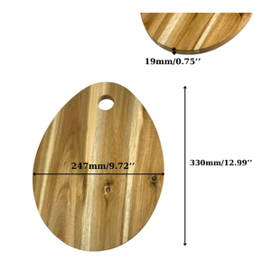 Tabla de cortar de bambú orgánico resistente con ranura de jugo profundo para verduras de carne de ave - Product Image 5