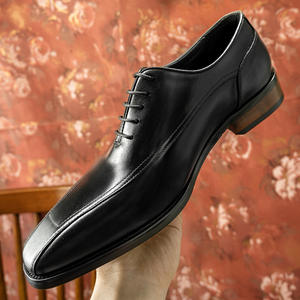 Zapatos Oxford Casuales de Negocios para Hombre, Diseño de Inspiración Coreana, Cuero Vacuno de Primera Calidad, Calzado Cómodo para Vestir - Product Image 3