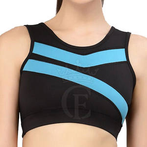 Soutien-gorge de sport sans fil ajustable Soutien-gorge de sport léger à dos croisé Soutien-gorge de sport respirant à soutien élevé - Product Image 1