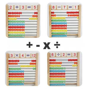 Juguetes Educativos de Madera, Calculadora Matemática para Enseñar Números a Estudiantes de Matemáticas - Product Image 5
