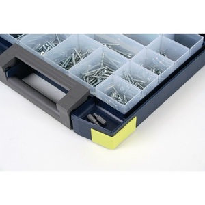 Boîte de rangement Boxxser B354xT323xH55mm à 14 compartiments avec grille profilée et plateaux de rangement RAACO - Product Image 4