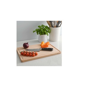 Nouvelle arrivée planche à découper en bois de noyer foncé multifonctionnelle réversible bloc à découper de stockage de haute qualité - Product Image 1