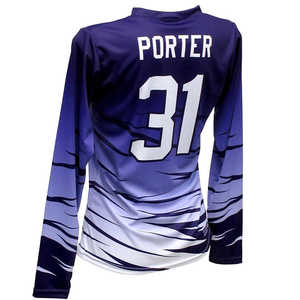 Uniforme de voleibol personalizado para mujer, camisetas deportivas de equipo de manga larga con estampado completo - Product Image 4