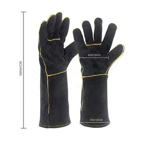 Guantes de soldadura de alta calidad Precio razonable Crea tu idea Diseña tu propio logotipo El mejor material Guantes de soldadura - Product Image 5