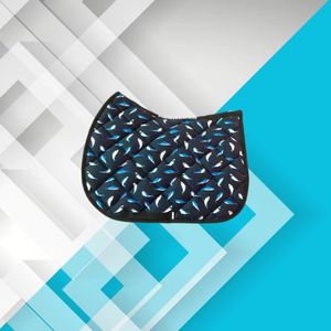 Almohadillas para SILLÍN Juego de combinación Sublimación Almohadillas para SILLÍN Juego de combinación Doma equina Almohadillas para SILLÍN Alfombras para caballos Numnah - Product Image 3