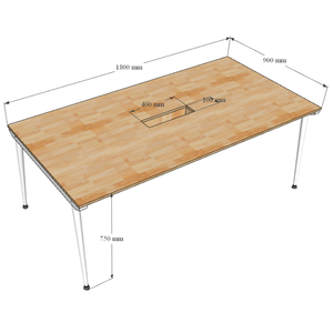 Bn Hp Minimalist Style 90x180cm H CONE Chn St Lp Rp HBCO008 <b>Office</b> Furniture - Product Image 6