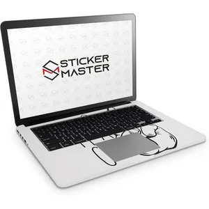 Set de 3 Pegatinas para Laptop con Diseño de Símbolo de Paz y Victoria, Impermeables, de PVC, Decorativas, de Dibujos Animados - Product Image 2