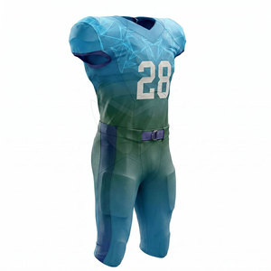 Uniforme de football américain léger, coupe confortable, tissu à séchage rapide, parfait pour les athlètes, entraînements et matchs de compétition - Product Image 4