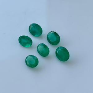 Piedra Preciosa de Esmeralda Zambiana de Alta Calidad de 2 Quilates, Esmeralda Natural de Corte Ovalado Suelta para Joyería Hecha a Mano, Proveedor Mayorista de Piedras Preciosas - Product Image 4