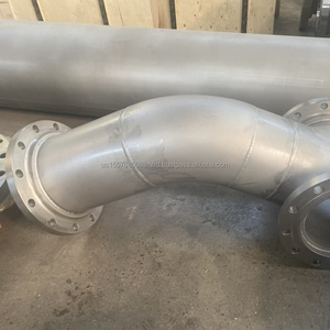 Tuyau à bride en alliage 317L pour bobinage, coude à 6 brides - Product Image 2
