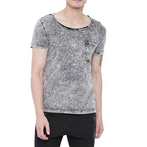 Camisetas de Hombre con Lavado Ácido de Alta Calidad Hechas en Pakistán, Camisetas de Hombre con Lavado Ácido a Precio Económico al por Mayor - Product Image 5