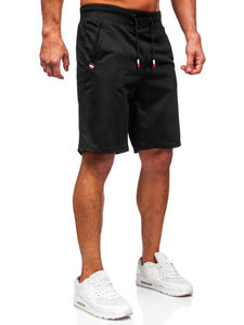 Vente en gros de shorts cargo pour hommes taille élastique Streetwear décontracté pour hommes pantalons courts cargo en coton éponge française short de survêtement en tissu - Product Image 3