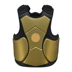 Protection Thoracique en Cuir Durable pour l'Entraînement – Conçue pour l'Absorption des Chocs, Respirante, Légère, Confortable et Mobile - Product Image 1