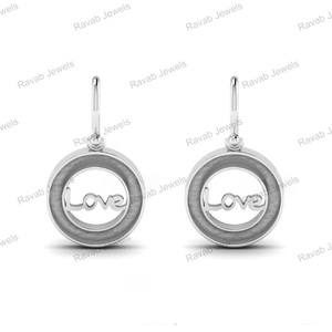 2025 2025 Good Ashes Resin Work 925 Genuine Sterling Silver Dangle Earring 14k Gold Plating for Lover DIY Breastmilk Jewelry - Product Image 1