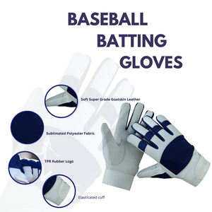 Vente en gros de gants de frappeur de baseball en cuir PU gant d'hiver de softball pour lanceurs avec OEM ODM nouveau style de gants de frappeur - Product Image 2