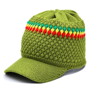 Gorros de béisbol gruesos de invierno clásicos, gorro de esquí, gorros suaves y cálidos para hombres, gorros de entrenamiento Jacquard, Color sólido, transpirable y cómodo - Product Image 1