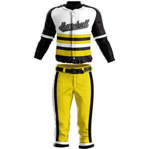 Sublimación personalizado béisbol uniforme 100% poliéster béisbol Jersey - Product Image 3