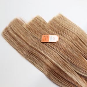 Prix de gros 100% cuticules alignées trame de cheveux humains Double Machine vierge Remy fournisseur d'extensions de cheveux vietnamiens Double dessiné - Product Image 3