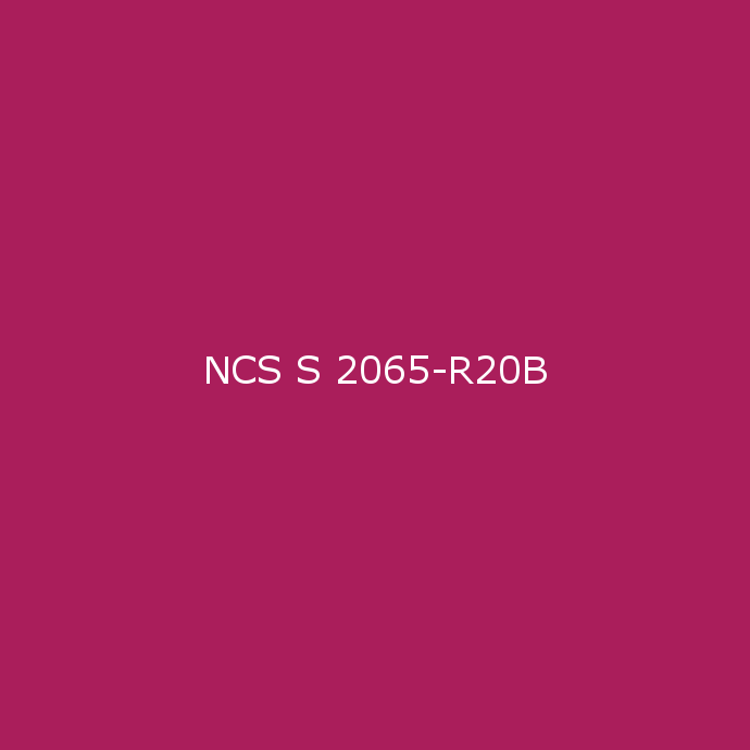 Magenta [NCS S 2065-R20B]
