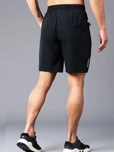 Pantalones Cortos Deportivos de Verano para Hombre, Nuevo Modelo, Cómodos, Cintura Elástica, Transpirables, Tejidos, Tendencia, Talla Grande - Product Image 5