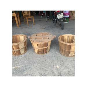 Cesta de cangrejo Bushel con tapas-mejor precio mariscos que contienen cesta de bushel muestra gratis bajo costo precio al por mayor hecho en Vietnam - Product Image 1