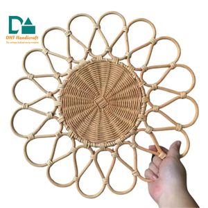 Premium Handmade Woven Rattan Bamboo <b>Placemats</b> Eco Friendly for Dining - Product Image 4