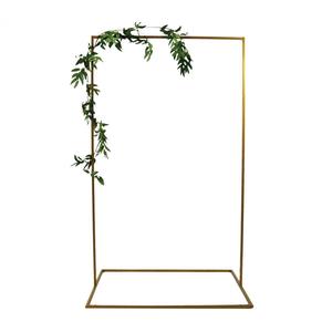 แท่นเหล็กต้อนรับงานแต่งงานพร้อมสีโรสโกลด์คลาสสิกสีขาวและสีดำสำหรับจัดแสดงป้ายหรูหรา - Product Image 6