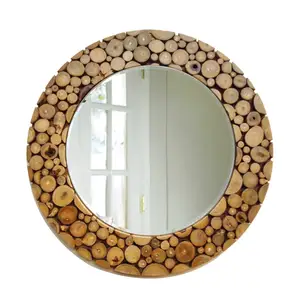 Ultimate Decorated High Quality Erstaunlich ste Fining Holzrohr Wand Großer Spiegel rahmen Holzrahmen Spiegel Neuankömmling verfügbar