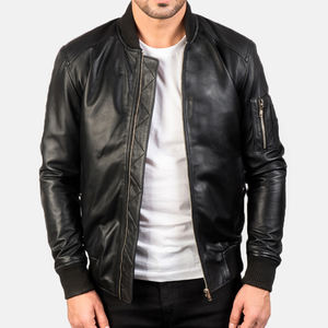 Chaqueta de cuero personalizada para hombre de estilo callejero, chaqueta de gran oferta hecha en Pakistán de alta calidad, nueva marca más Popular - Product Image 3