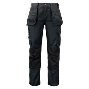 Pantalon de travail de sécurité pour hommes, résistant aux flammes, haute visibilité, respirant, en polyester, pour la construction - Product Image 4