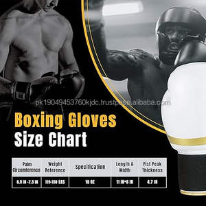 Gants de MMA à lacets personnalisables de haute qualité pour le kickboxing et l'entraînement de Muay Thai, équipement de boxe professionnel - Product Image 2